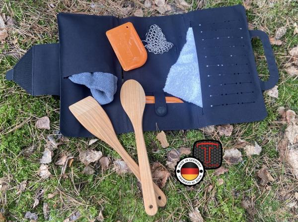 Cooking cleaning bag, black